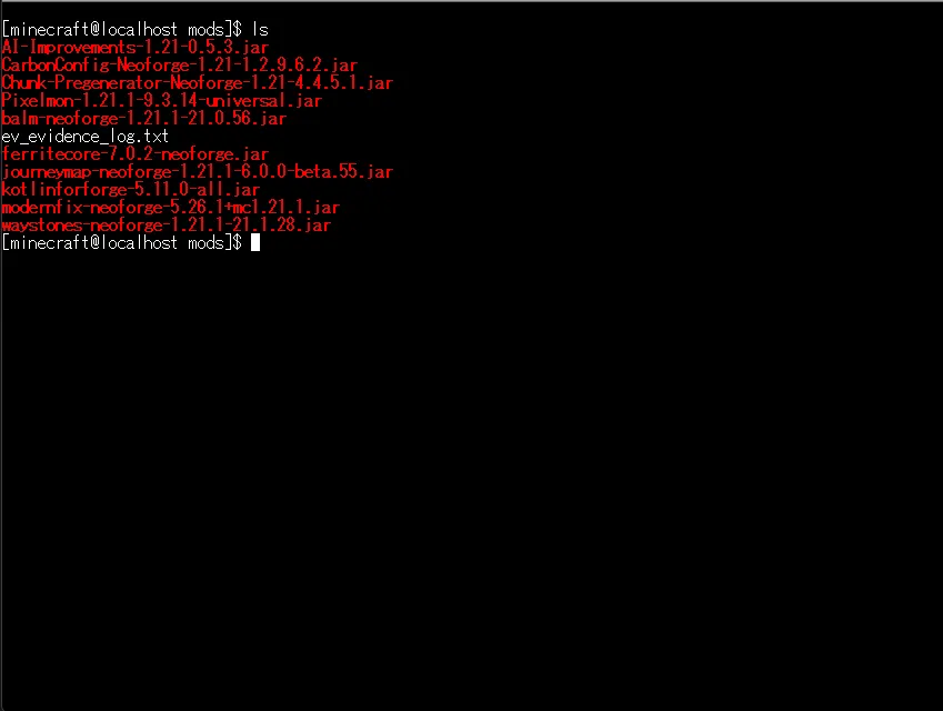 Terminal Mods List
